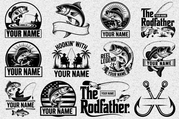 Download Fishing Svg Bundle, Bass Fishing Svg - Fishing Collection