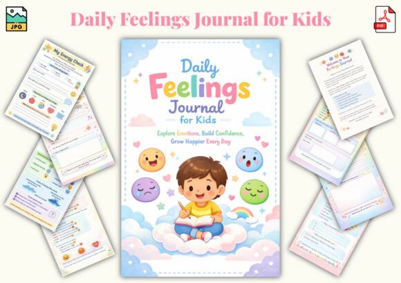 Download Daily Feelings Journal for Kids - Feelings Collection