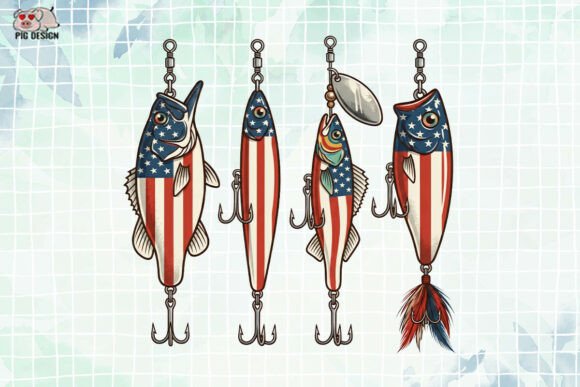 Download Patriotic Fishing (18) PNG - Fishing Collection