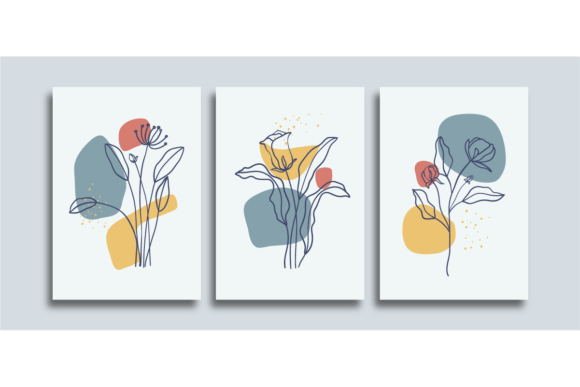 Download Minimalist Continuous LIne Art Flowers - Flowers Collection