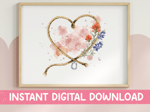 Download Rope Heart Wildflowers SVG - Flowers Collection