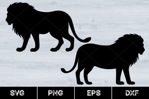 Download Lion Silhouette, Svg - Silhouette Collection